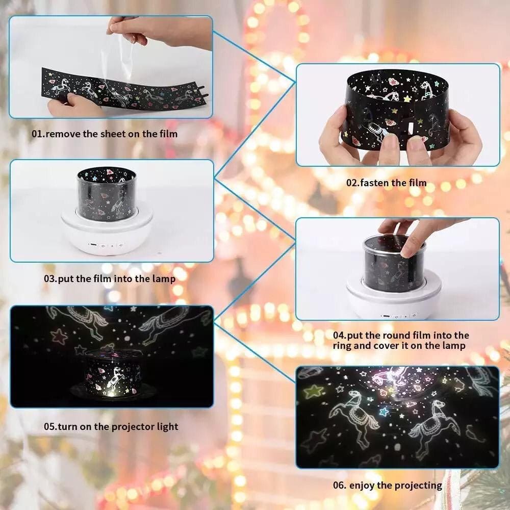 Led Night Light Projector, Rotating Projection Lamp, Romantic Night Lighting Lamp Led Night Light Projector, Rotating Projection Lamp, Romantic Night Lighting Lamp